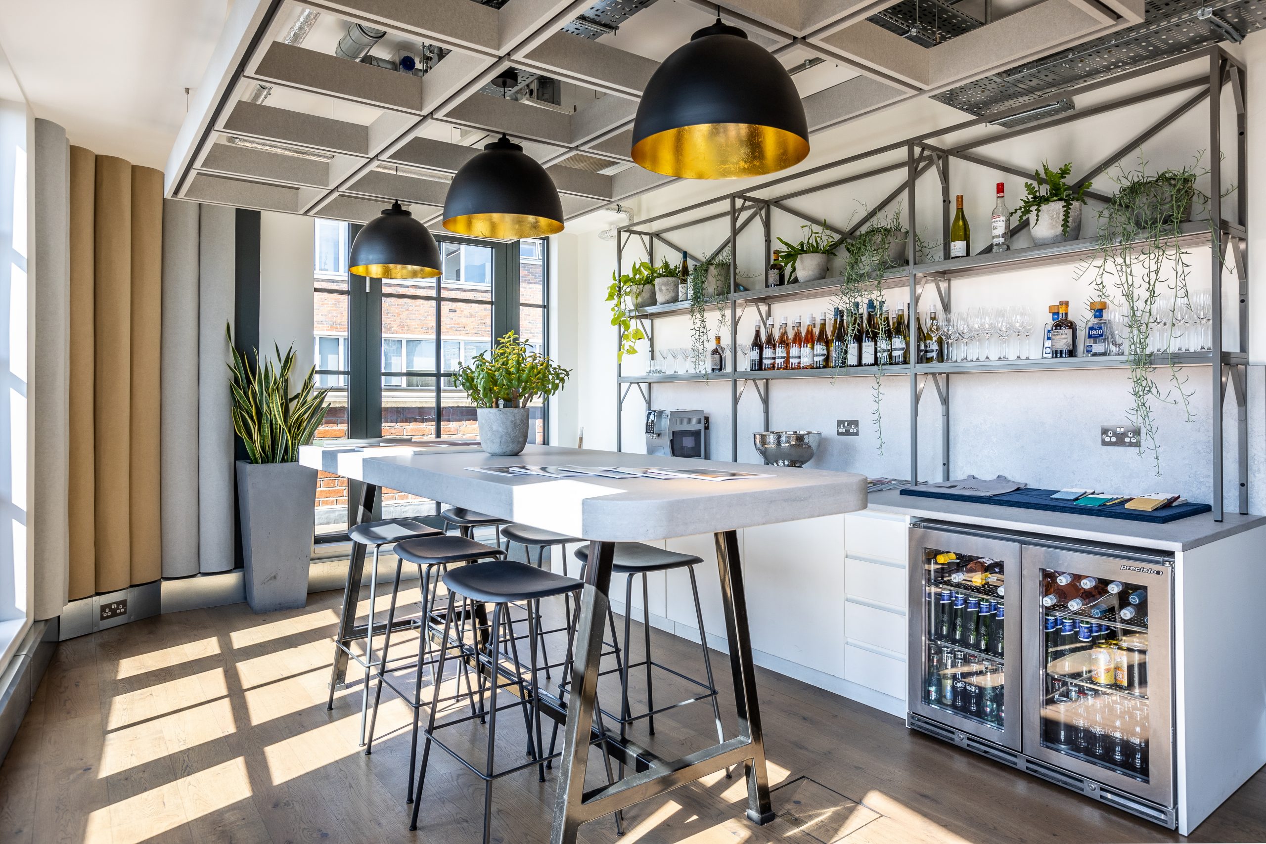 Interior photography of a commerical building in Central London